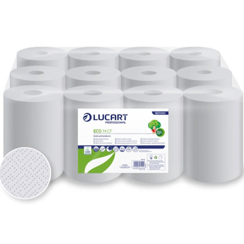 Prosoape de maini din hartie, rola cu derulare centrala mica Eco 14 CF, Lucart
