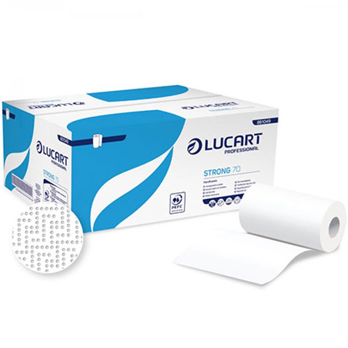 Prosoape de maini pe rola cu derulare centrala, Strong 70 Joint, Lucart