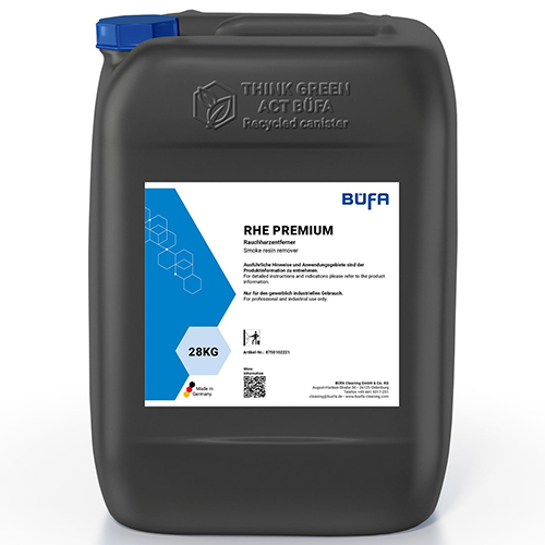 Detergent spumant alcalin pentru rasini de fum, 28 kg, Rhe Premium, Bufa