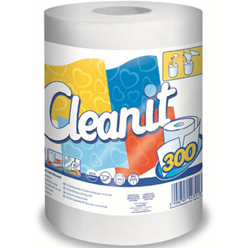 Rola prosoape din hartie pentru bucatarie, Cleanit 300, Lucart