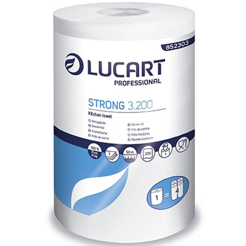 Rola prosoape din hartie pentru bucatarie, Strong 3.200, Lucart