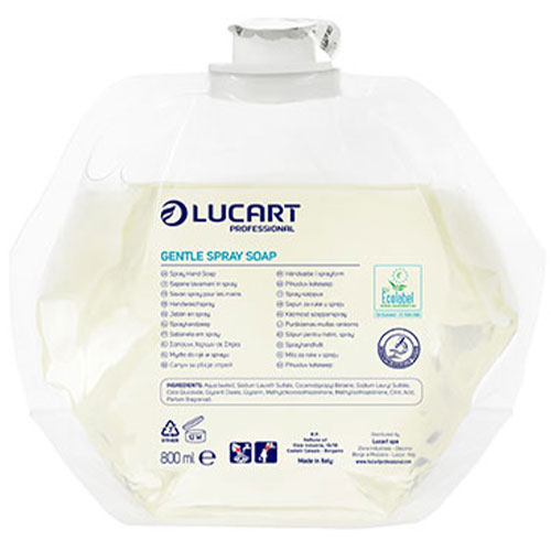 Sapun spray delicat, Identity 800 ml, Lucart
