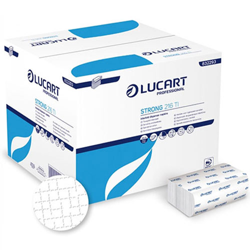 Servetele 16x24 cm 2 straturi, L-One 216 TI, albe, Lucart