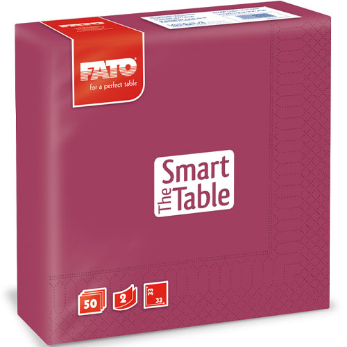 Servetele 33x33 cm 2 straturi, Smart Table, Fato bordo 