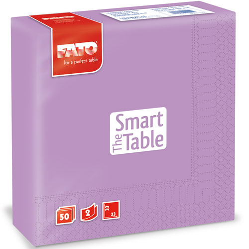 Servetele 33x33 cm 2 straturi, Smart Table, Fato lila 