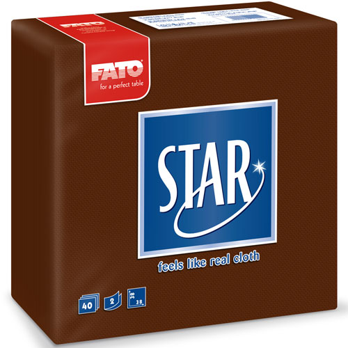Servetele 38x38 cm 2 straturi, Star, Fato