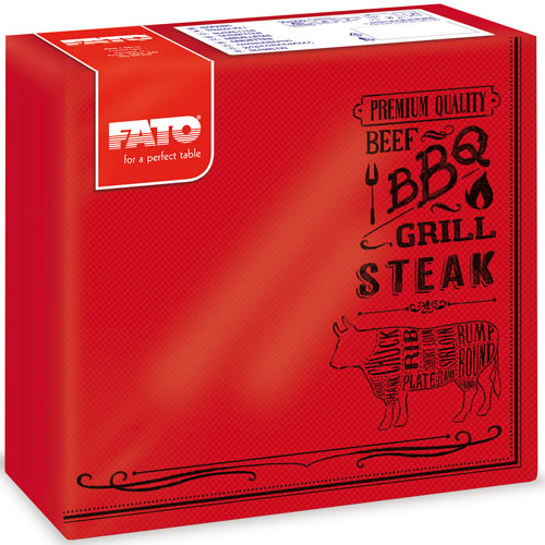Servetele 38x38 cm 2 straturi, Star Steak House, Fato