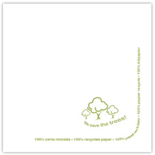 Servetele de masa 38 x 38 cm, Green we save the trees, Fato