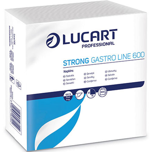 Servetele de masa din hartie Strong Gastro Line 600, Lucart