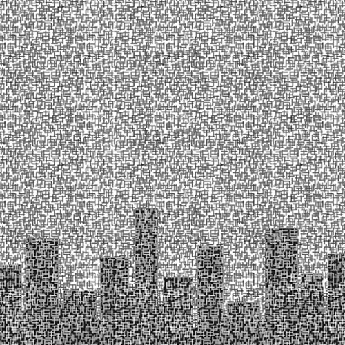 Servetele din airlaid, 40 x 40 cm, Skyline, Fato