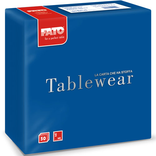 Servetele din airlaid 40x40 cm, Tablewear, Fato albastru-inchis 