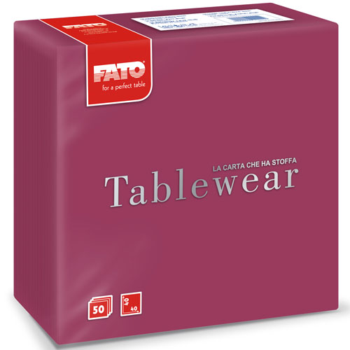 Servetele din airlaid 40x40 cm, Tablewear, Fato bordo 