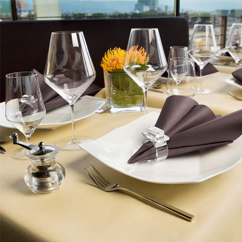 Servetele din airlaid 40x40 cm, Tablewear, Fato ivory 