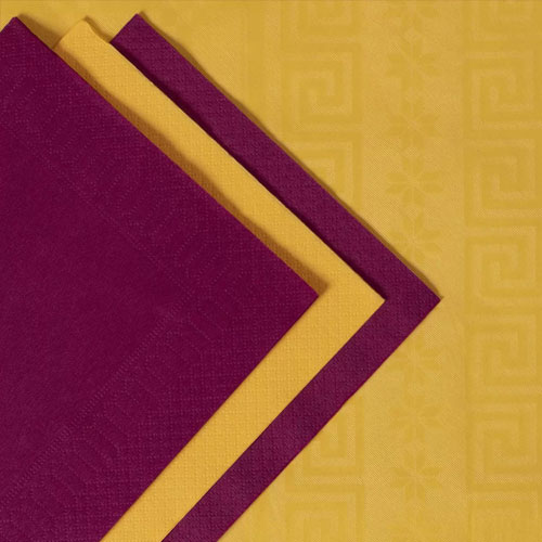 Servetele Smart Table 24x24 cm, 2 straturi, Fato bordo 