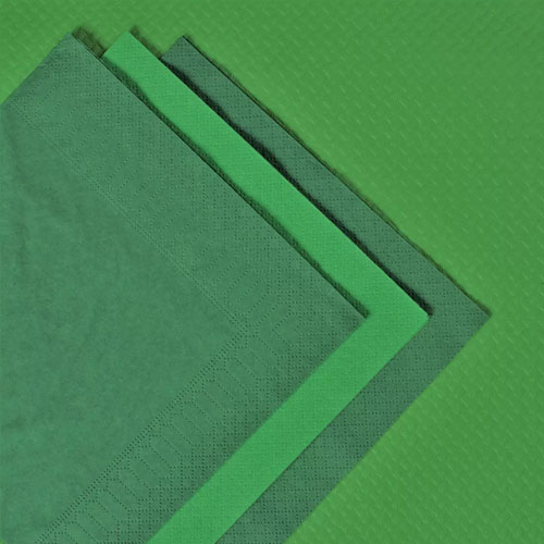 Servetele Smart Table 24x24 cm, 2 straturi, Fato verde-inchis 