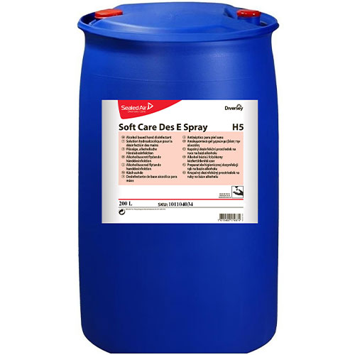 Soft Care Des E Spray H5 - Dezinfectant pentru maini, pe baza de alcool, 200L, Diversey