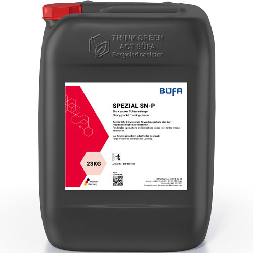 Detergent spumant acid, 23 kg, Spezial SN P, Bufa