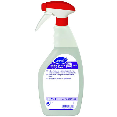 Dezinfectant lichid pe baza de alcool Suma Alcohol Spray, Diversey