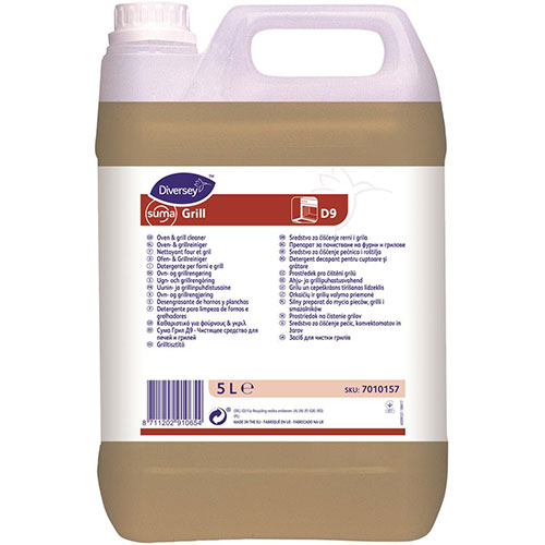 Suma Grill - Detergent pentru cuptoare si gratare, 5L, Diversey