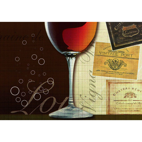 Suport farfurie (placemat) din hartie 30x40 cm, Chateau, Fato