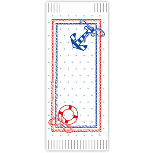 Suport tacamuri cu servetel, 38 x 38 cm, Ancora, Fato