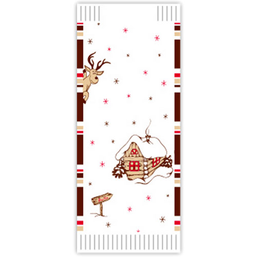 Suport tacamuri cu servetel, 38 x 38 cm, Baita, Fato