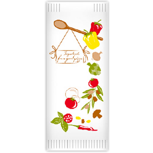 Suport tacamuri cu servetel, 38 x 38 cm, Pizza Chef, Fato