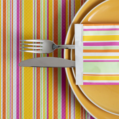 Suport tacamuri cu servetel, 38x38 cm, Rigoletto, Fato