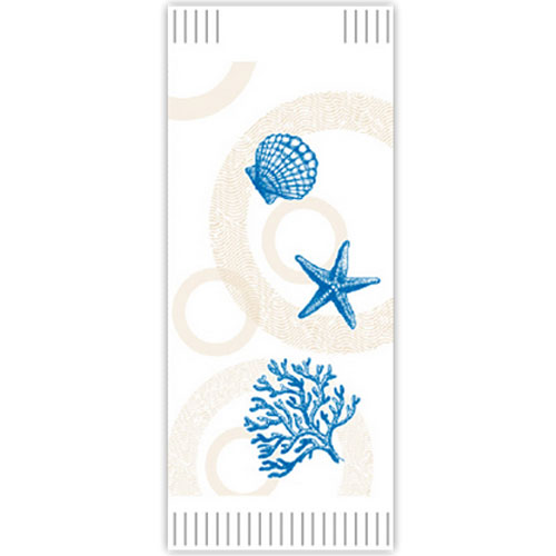 Suport tacamuri cu servetel, 38 x 38 cm, Sea Shell, Fato