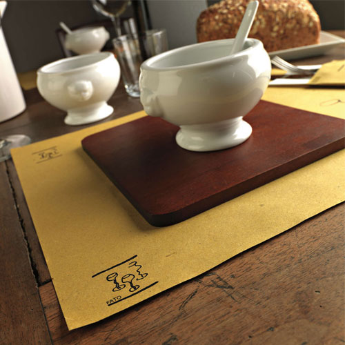 Suport tacamuri cu servetel, 38 x 38 cm, Wine Bar, Fato