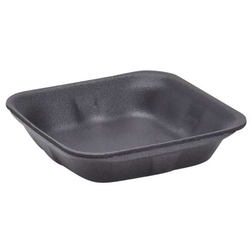 Tava alimente termoizolanta, neagra, Abena