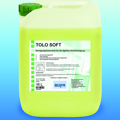 Sapun lichid, 10 L, Tolo Soft, Bufa
