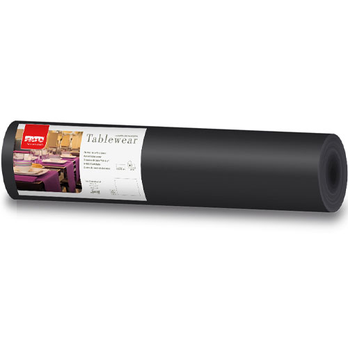 Traversa de masa din airlaid, 0.40x24 m, Tablewear, Fato negru 