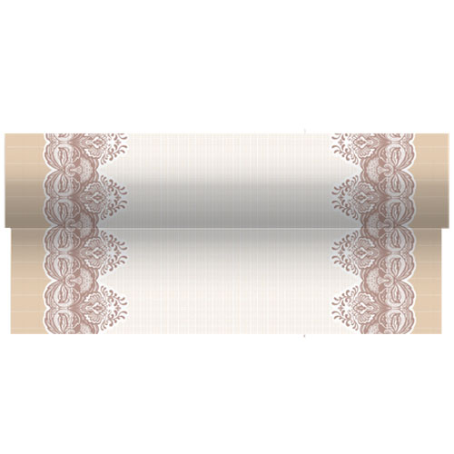 Traversa de masa din airlaid 0,40 x 24 m, Bombay, Fato bej 