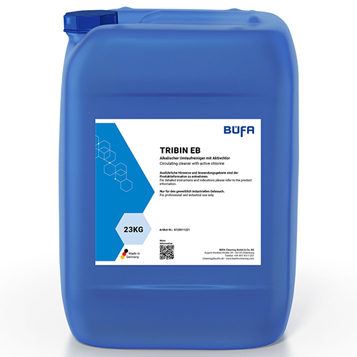 Detergent alcalin clorinat nespumant, 23 kg,Tribin Eb, Bufa