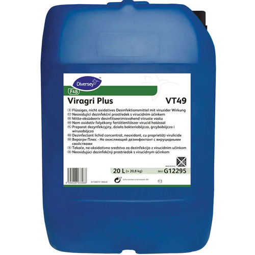 Viragri Plus - Agent neoxidant cu proprietati virucide, 20L, Diversey