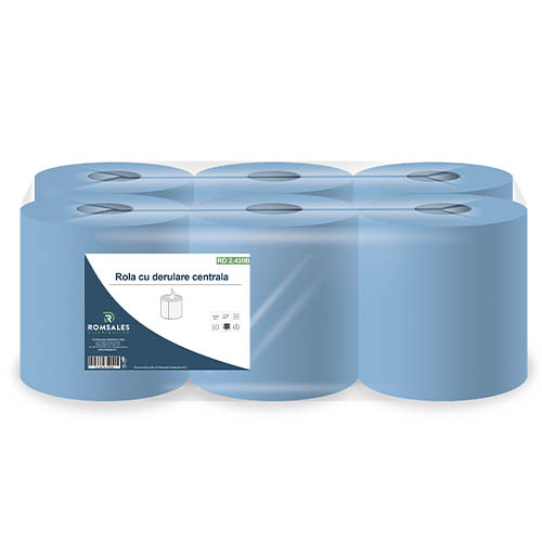 Rola cu derulare centrala 2.430 Blue, Eurocarta