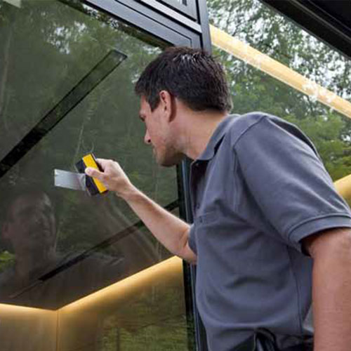 Scraper Glassman pentru geamuri, Vermop