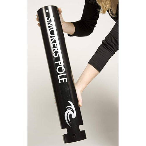 Scrumiera Pole, neagru, Rubbermaid