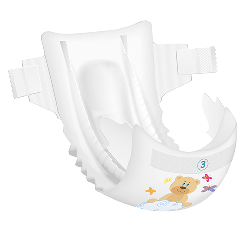 Scutece copii cu sistem deschis, Maxi 4, 7-18 kg, Abena