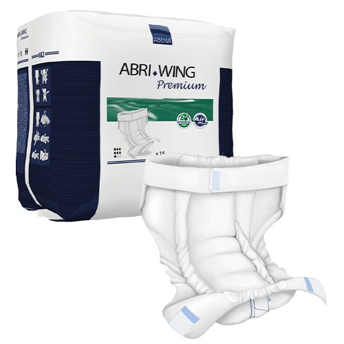 Scutece cu banda, 2300 ml, M2, Abri-Wing Premium, Abena