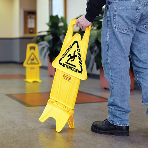 Semn avertizare fix, Rubbermaid