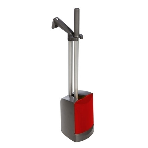 Set curatare toalete, antracit/rosu, Vermop, rosu