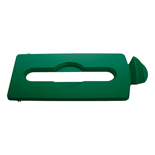 SJRS - Capac deseuri hartie, Rubbermaid, galben verde 