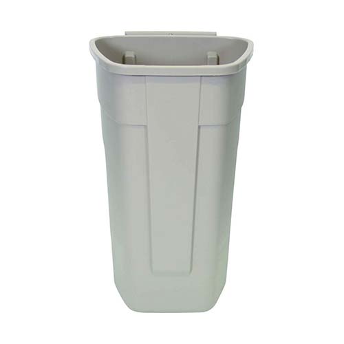 Statie colectare selectiva deseuri 3 x 100 L, bej, Rubbermaid