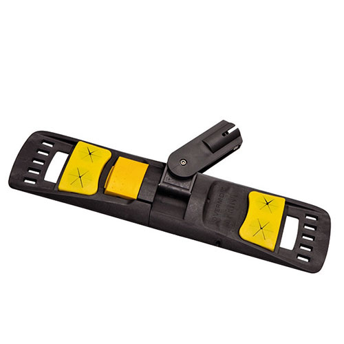 Suport mop Sprint Plus cu cleme 40 cm, negru/ Vermop, galben