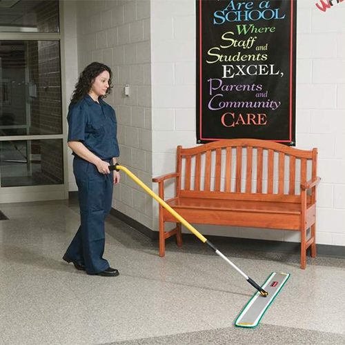 Talpa mop Hygen aluminiu 120 cm, gri, Rubbermaid