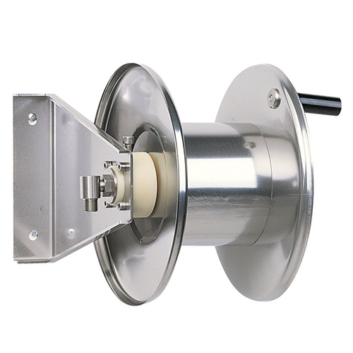 Tambur cu actionare manuala din inox pentru furtun 20 m, AVM9000 600, Ramex