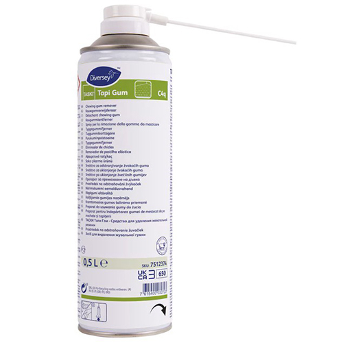 TASKI Tapi Gum - Spray aerosol pentru indepartarea gumei de mestecat, Diversey