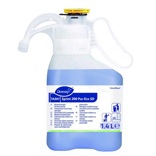 Detergent multifunctional suprafete  Taski Sprint 200 Pur-Eco SD, flc. 1.4L, Diversey